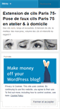 Mobile Screenshot of extensiondecils.wordpress.com