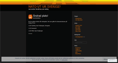 Desktop Screenshot of natoutursverige.wordpress.com