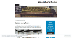 Desktop Screenshot of mysecondhandhome.wordpress.com