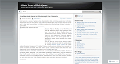 Desktop Screenshot of 4quranterms.wordpress.com