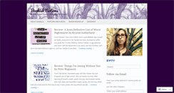 Desktop Screenshot of bookishnotions.wordpress.com
