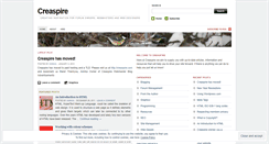 Desktop Screenshot of creaspire.wordpress.com