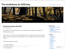 Tablet Screenshot of mindfulocd.wordpress.com
