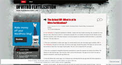 Desktop Screenshot of invitrofertilization10.wordpress.com