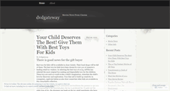 Desktop Screenshot of dvdgateway.wordpress.com