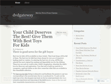 Tablet Screenshot of dvdgateway.wordpress.com