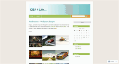 Desktop Screenshot of dba4life.wordpress.com