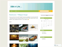 Tablet Screenshot of dba4life.wordpress.com