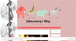 Desktop Screenshot of juliacastorp.wordpress.com