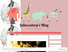 Tablet Screenshot of juliacastorp.wordpress.com