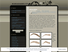 Tablet Screenshot of horadabeleza.wordpress.com