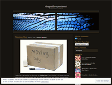 Tablet Screenshot of dragonflyexperiment.wordpress.com
