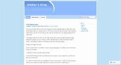 Desktop Screenshot of ambertai3.wordpress.com