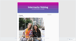 Desktop Screenshot of intermarks.wordpress.com