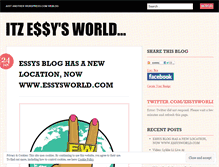 Tablet Screenshot of essysblog.wordpress.com