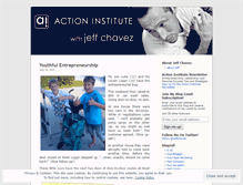 Tablet Screenshot of jeffchavez.wordpress.com