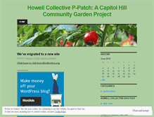 Tablet Screenshot of howellcollective.wordpress.com