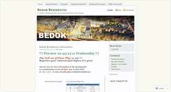 Desktop Screenshot of bedokresidence.wordpress.com