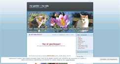 Desktop Screenshot of gardencat.wordpress.com