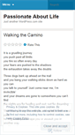 Mobile Screenshot of passionateaboutpoetryandlife.wordpress.com