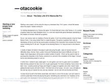 Tablet Screenshot of otacookie.wordpress.com