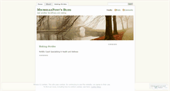 Desktop Screenshot of michellepost.wordpress.com