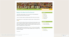 Desktop Screenshot of eatsandiego.wordpress.com