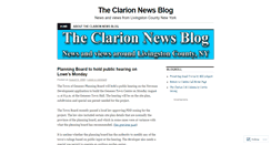 Desktop Screenshot of clarionnewsblog.wordpress.com