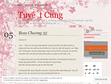 Tablet Screenshot of ngocxanh.wordpress.com