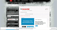 Desktop Screenshot of fightersbible.wordpress.com