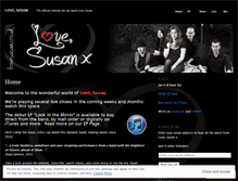 Tablet Screenshot of lovesusan.wordpress.com