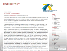 Tablet Screenshot of onerotary.wordpress.com