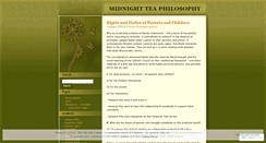 Desktop Screenshot of midnighttea.wordpress.com