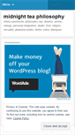 Mobile Screenshot of midnighttea.wordpress.com