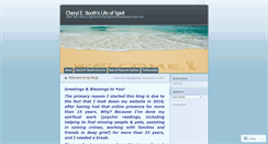 Desktop Screenshot of cherylbooth.wordpress.com
