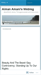 Mobile Screenshot of aimanamani.wordpress.com
