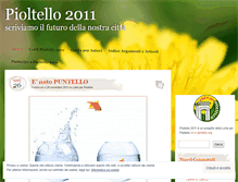 Tablet Screenshot of pioltello2011.wordpress.com