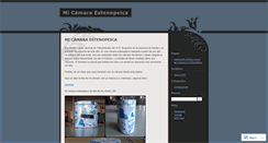 Desktop Screenshot of camaraestenopeica.wordpress.com
