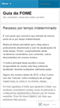Mobile Screenshot of guiadafome.wordpress.com