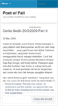 Mobile Screenshot of fallspoet.wordpress.com
