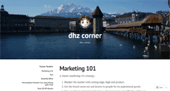 Desktop Screenshot of dhzcorner.wordpress.com