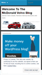 Mobile Screenshot of mcdonaldvolvocolorado.wordpress.com