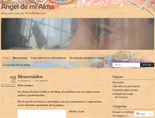 Tablet Screenshot of angeldemialma.wordpress.com