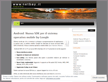 Tablet Screenshot of netbay.wordpress.com