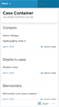 Mobile Screenshot of casacontainer.wordpress.com