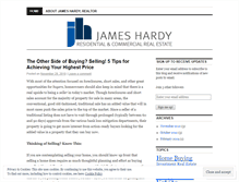 Tablet Screenshot of jameshardy.wordpress.com