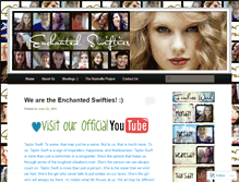 Tablet Screenshot of enchantedswifties.wordpress.com