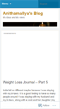 Mobile Screenshot of anithamallya.wordpress.com