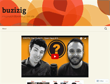Tablet Screenshot of buzizig.wordpress.com
