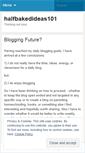 Mobile Screenshot of halfbakedideas101.wordpress.com